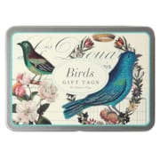 Boîtes d'étiquettes oiseaux