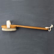 Brosse de bain en bois de bambou