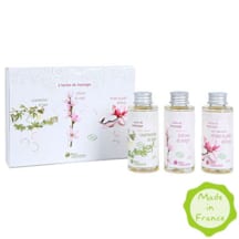 Coffret 3 huiles de massage bio*