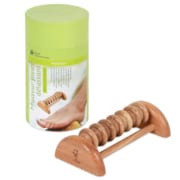 Masseur pieds délassant en bois