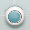 Radio de douche bleue