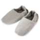 Chaussons chauffants gris