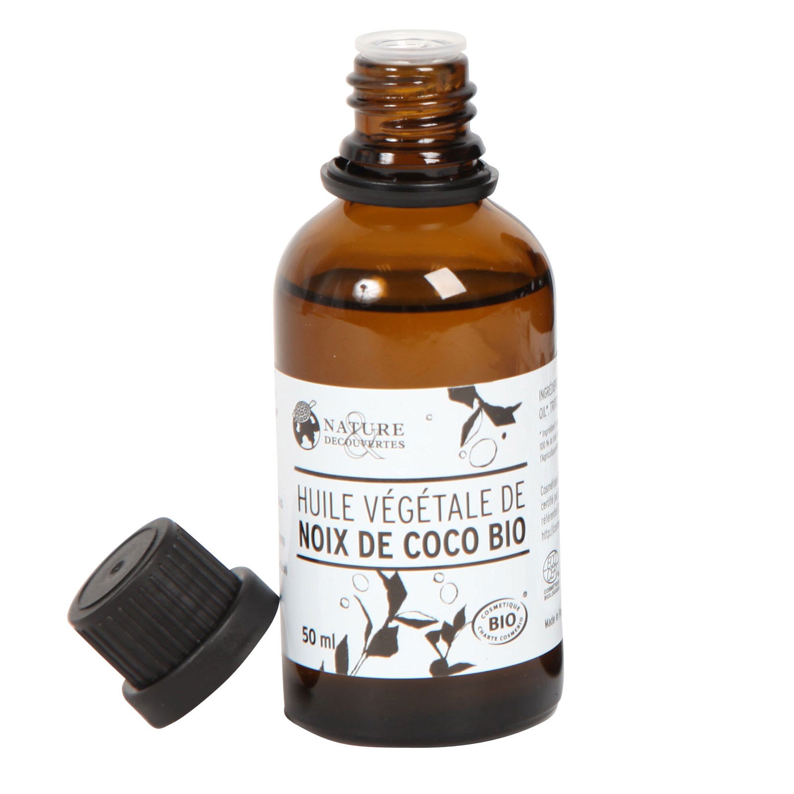 Huile végétale noix de coco bio*