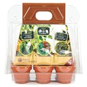 Mini serre 6 pots Premier potager bio*