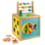 Cube multi-jeux bois