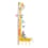 Toise sticker mural amis d’Amazonie Toise sticker mural amis d’Amazonie