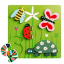 Puzzle encastrement petites bêtes bois