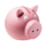 Tirelire cochon bois Tirelire cochon bois