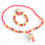 Collier et bracelet Kokeshi Collier et bracelet Kokeshi