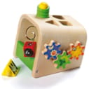 Cube d’activités en bois