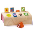 Boîte à formes en bois