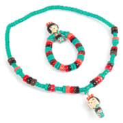 Collier et bracelet Kokeshi Asami