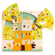 Puzzle cabane dans les arbres bois