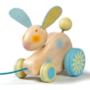 Célestin le lapin à traîner