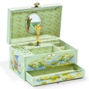 Boîte à bijoux musicale Flora en bois
