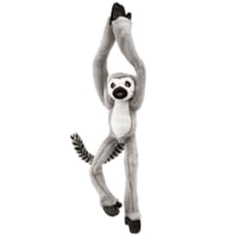 Peluche Singe lémurien gris