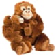 Peluches Maman orang outang et son bébé