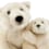 Peluches Maman ours polaire et son bébé Peluches Maman ours polaire et son bébé
