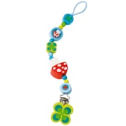 Attache doudou et tétine champignon