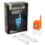 Radio orange cristal haut-parleur