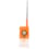 Radio orange cristal haut-parleur