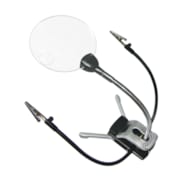 Loupe lumineuse à pinces