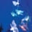Papillon solaire dansant 