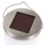 Bougie solaire de table blanche Bougie solaire de table blanche