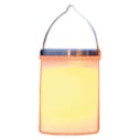 Bougie solaire de table blanche