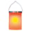 Bougie solaire de table orange