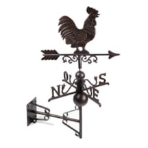 Girouette de mur coq