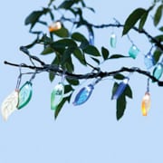 Guirlande feuilles de cristal