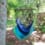 Nacelle double bleue et verte Nacelle double bleue et verte