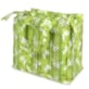 Sac 4 coussins oiseaux verts