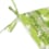 Sac 4 coussins oiseaux verts