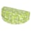 Coussin demi lune oiseaux vert