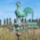 Girouette coq en cuivre