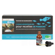 5 huiles bio* recettes de poissons