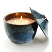 Bougie citronnelle grand modèle pot bleu