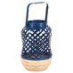 Lanterne bambou bleue