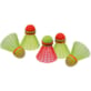 5 volants pour speedminton