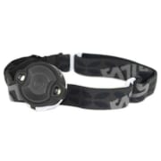 Lampe frontale de poche noire
