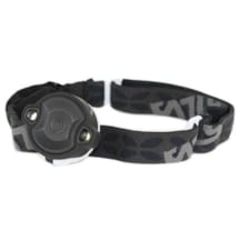 Lampe frontale de poche noire