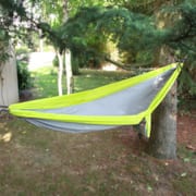 Toile hamac parachute vert/gris