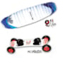 Mountainboard + voile de traction