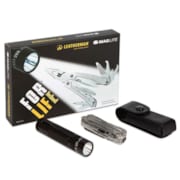Coffret Leatherman et Maglite