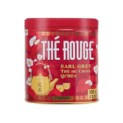 Boite thé rouge Earl Grey