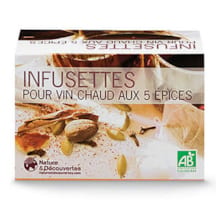 Infusettes pour vin chaud aux 5 épices