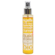 Spray huile d'olive, huiles essentielles