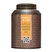 Le thé vert orange douce mandarine verte